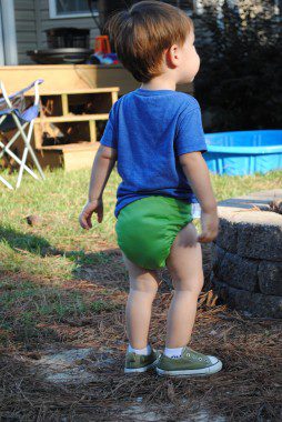 Cloth Diapering Baby