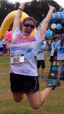Feeling happy at the 2013 Color Run! 