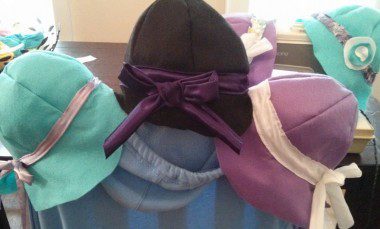Who knew I knew how to make 1920s cloche hats?