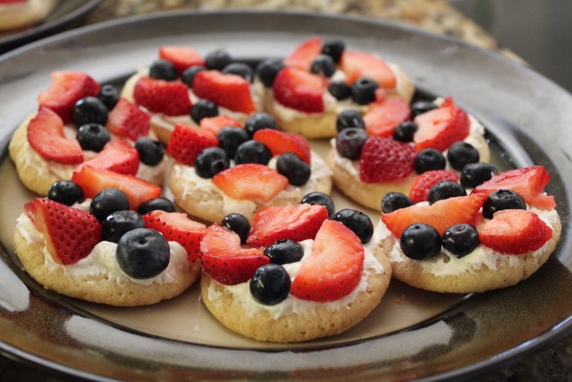 4th of july fruit pizza