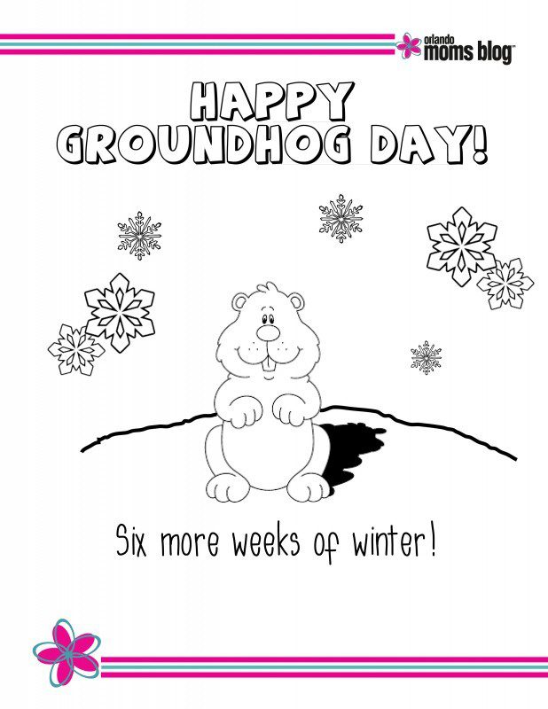 Ground Hogs Day Story And Questions For Kids Printable