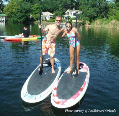paddleboard orlando father daughter