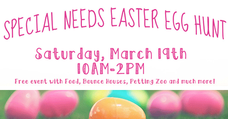 Special Needs Easter Egg Hunt!