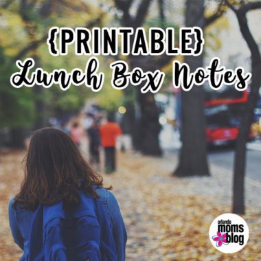 {PRINTABLE} Lunch Box Notes