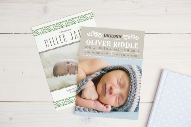 Tips for Quick and Easy Birth Announcements