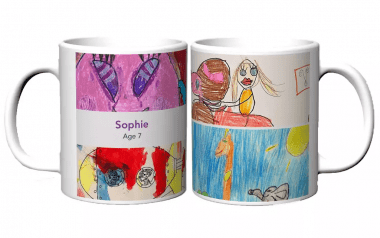 kids art mug