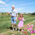Flower Picking with Grandpa EverAfterFarms