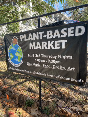 Plant-Based Market sign