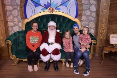 christmas at the theme parks
